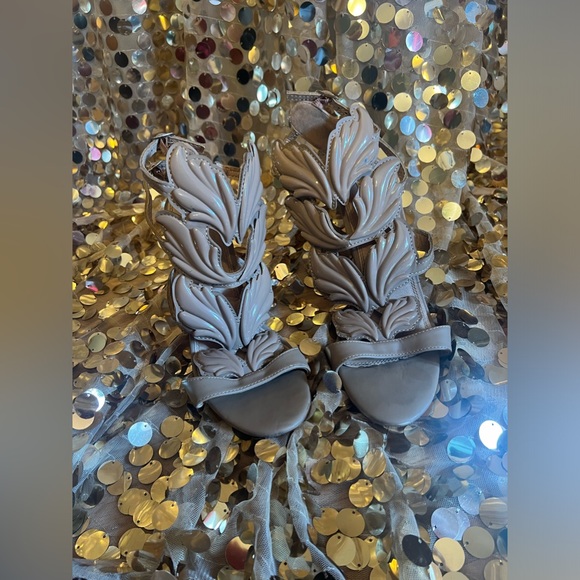 Shoes - Olivia Jayme’s gladiator heels
